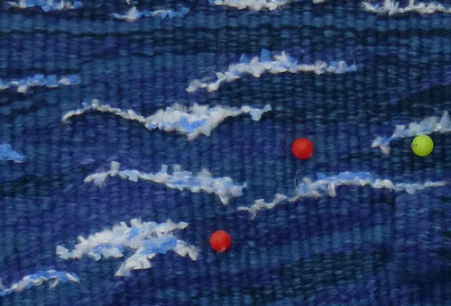 SWF4-5 (Detail of waves and pot marker buoys)